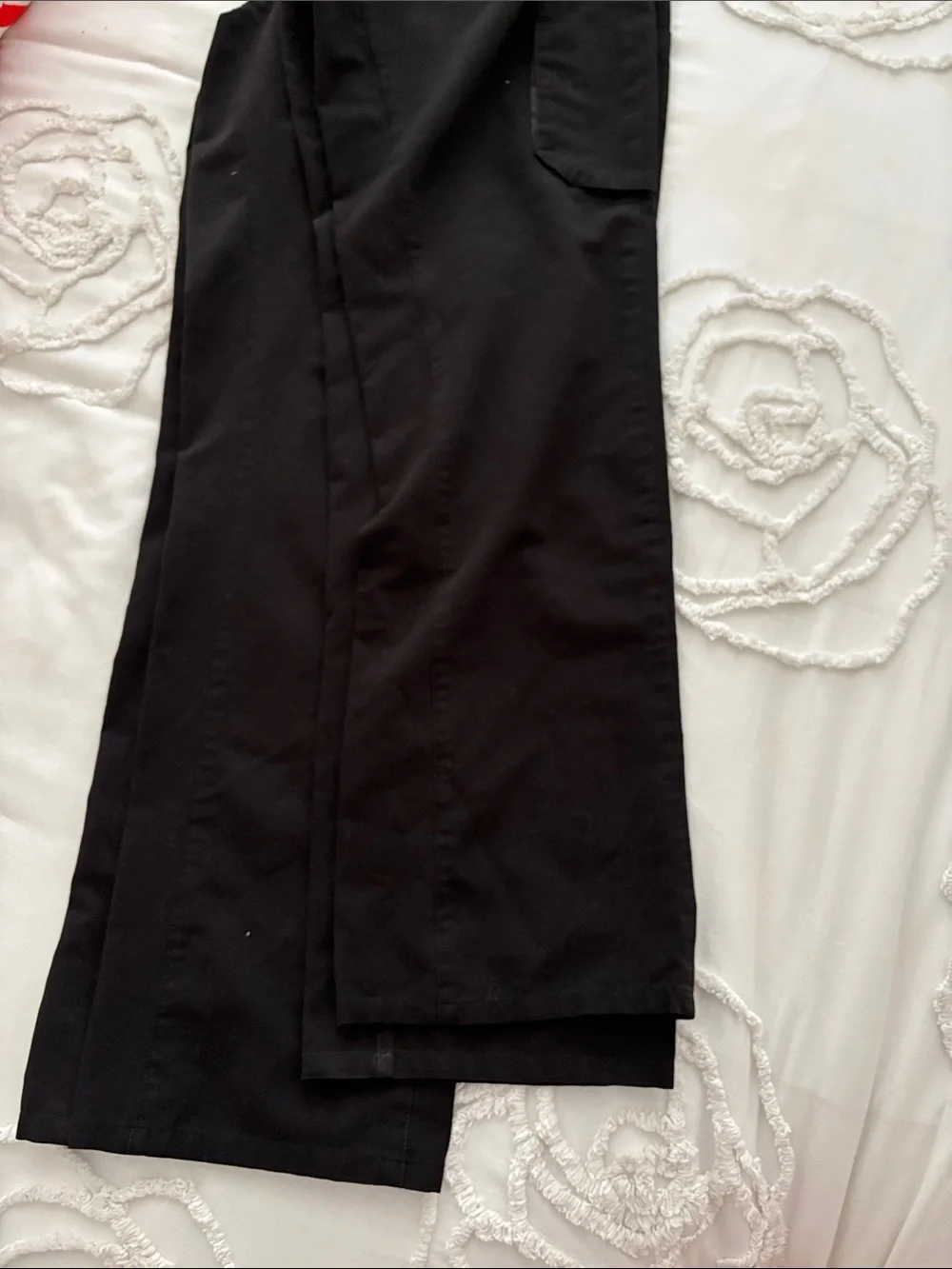 Men's Figs Black Scub Pants